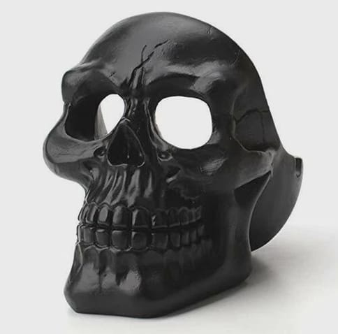 Black Skull Ashtray