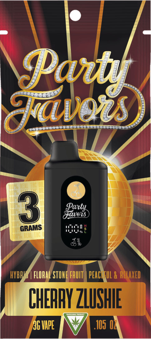 Party Favors Juicebox Cherry Zlushie Disposable 3g
