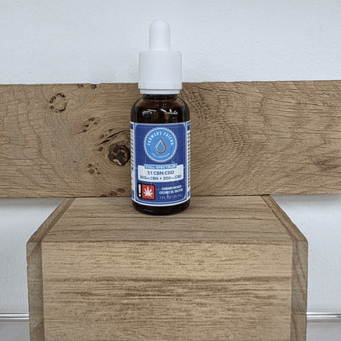 Farmer's Friend Extracts | 1:1 (CBN:CBD) Tincture | 1oz