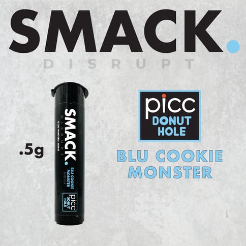 SMACK | Blu Cookie Monster | .5g Infused Preroll