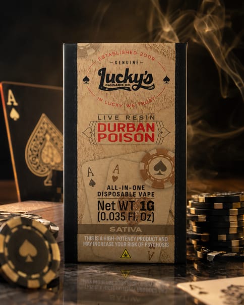 Luckys | Durban Poison | 1g Disposable