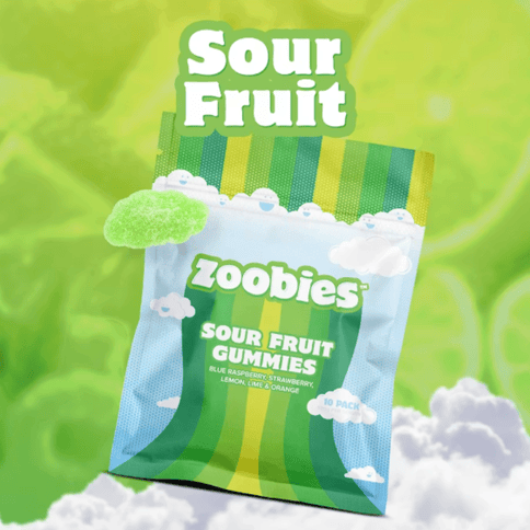 Sour Fruit (Sativa) (100mg/10pk)