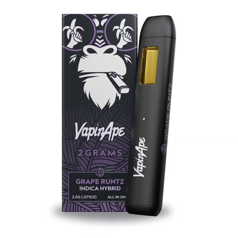 Vapin Ape | Grape Runtz | 2g Disposable