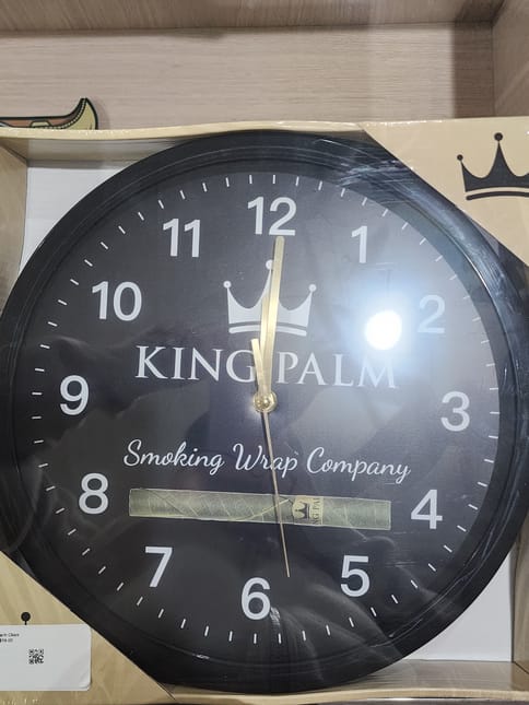 King Palm Clock