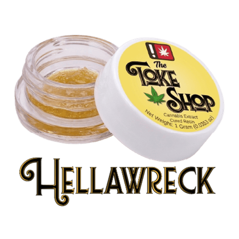 THE TOKE SHOP | CURED RESIN | HELLAWRECK | SATIVA | 1 GRAM