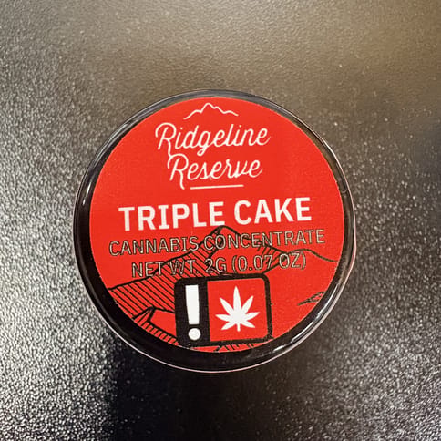 2G Triple Cake Live Rosin Dab (Ridgeline Reserve)