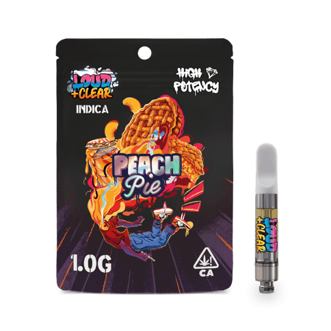 Loud & Clear | Peach Pie (I) | 1g Diamond Cartridge