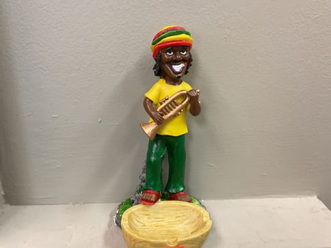 Bob Marley Trumpet Ashtray