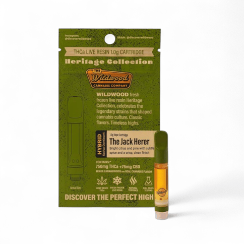 Wildwood 1g Cartridge - The Jack Herer - Hybrid