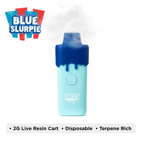 Packwoods Live Resin PacksPod | Blue Slurpie 2g Med