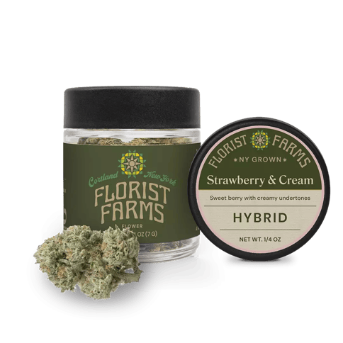 Strawberries & Cream 7g Flower (1/4)