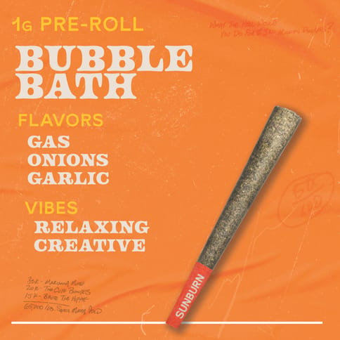 Bubble Bath - 1g Pre Rolls