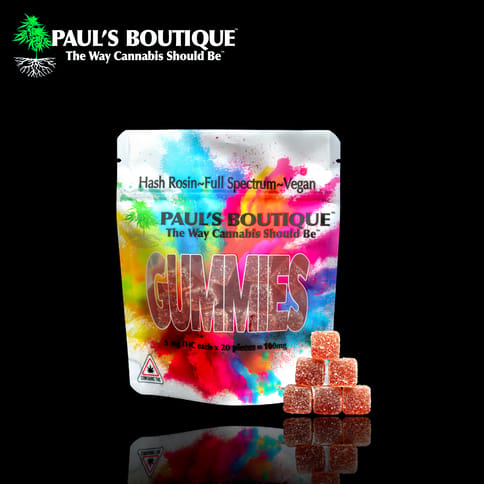 Hash Rosin Gummies | 5mg Pink Lemonade | Sativa