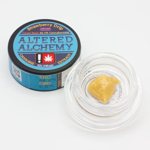 Strawberry Drip 1g Cured Resin