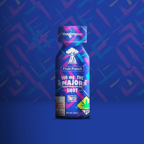 Major Shot Fruit Punch 100mg
