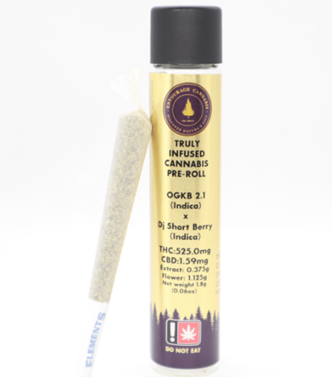 Maui Wowie x Mt Hood Lemon 1.5G Infused Pre-Roll (Entourage)