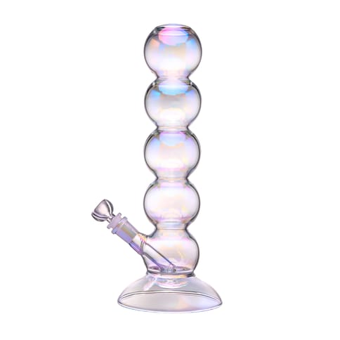 Bubble Bong - 10" Iridescent