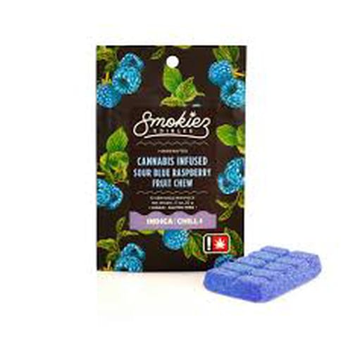 Sour Blue Raspberry Single Gummy