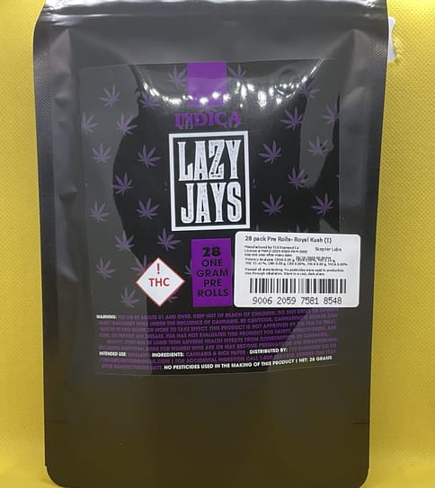 Royal Kush 28g preroll pack