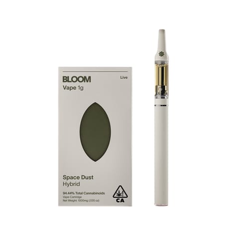 KB - BLOOM - LIVE RESIN VAPE - SPACE DUST - 1G