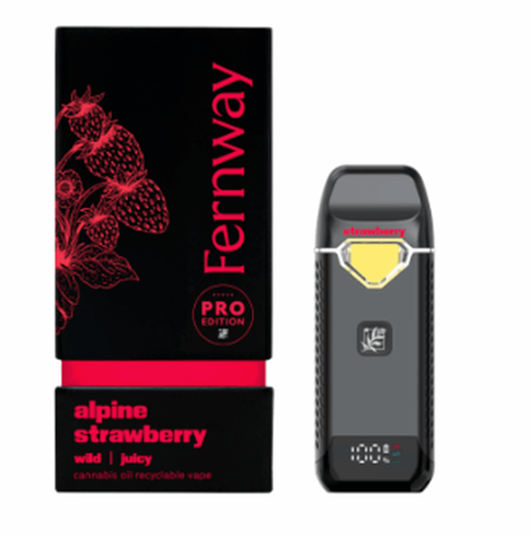 Fernway | Alpine Strawberry | Flavor Line | All-In-One Traveler PRO | 2.0g | Sativa