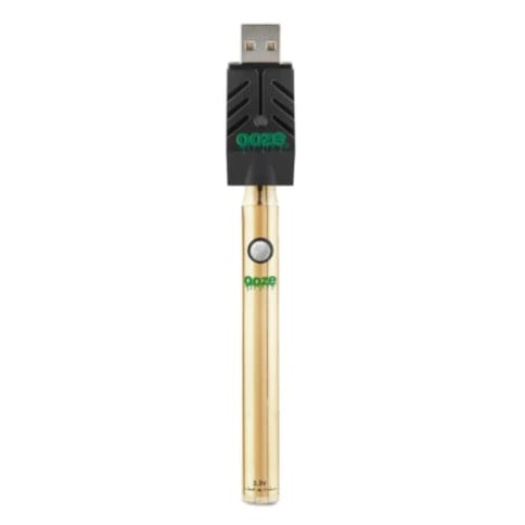 Ooze Twist Slim Pen Battery - Lucky Gold
