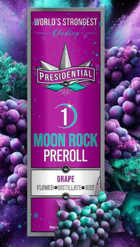 Presidential Moon Rock Preroll Grape
