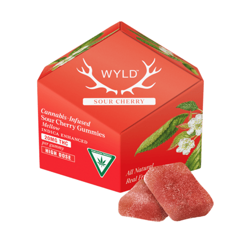 WYLD | SOUR CHERRY | GUMMY | 200MG