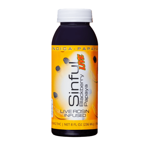 Sinful 8oz - - Blackberry Papaya Live Rosin
