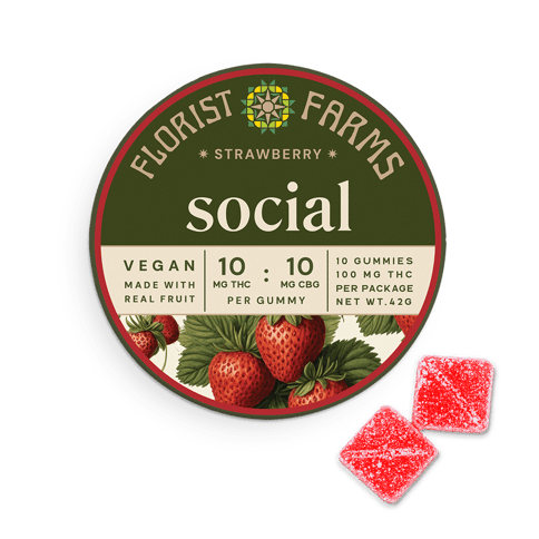 Florist Farms | Strawberry | Gummies [10ct]