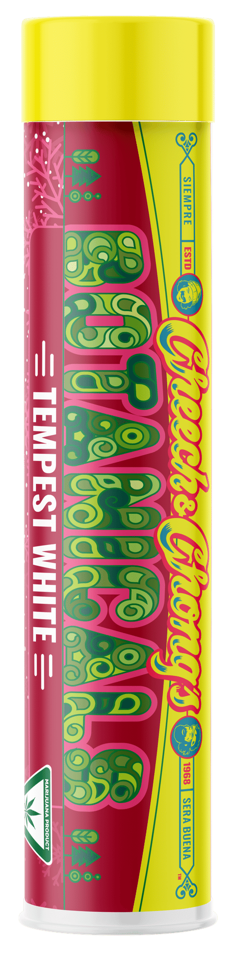 Tempest White - Cheech & Chong - Cryo Infused Pre-Roll - Hybrid - 1.2G**