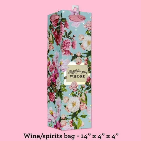 A Gift For You Whore Deluxe Wine Bag