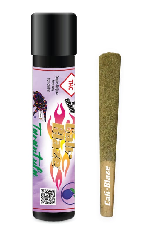 Cali-Blaze (H) Blueberry Black Maple Tarantula Joint 1g
