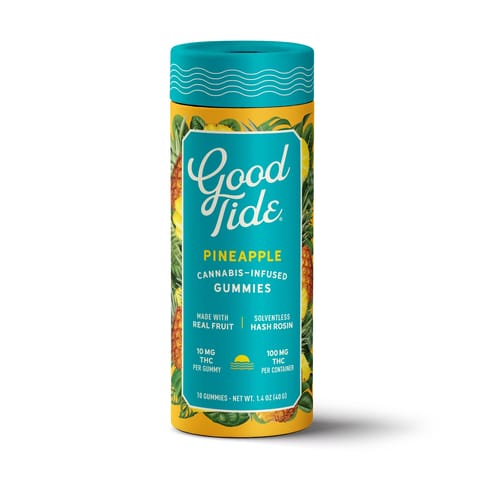 Good Tide Rosin Gummies | Pineapple 100mg