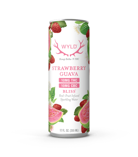 Wyld | D-9 Sparkling Water - Strawberry Guava