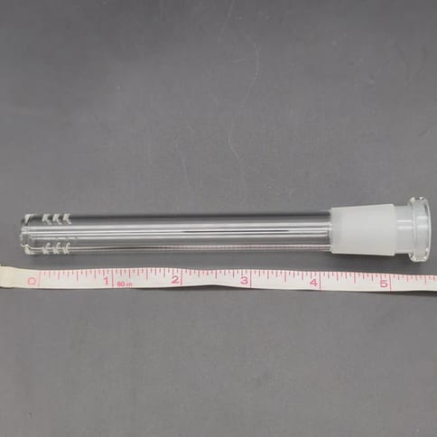 Downstem w/ Slashes (18mm/14mm) 4"