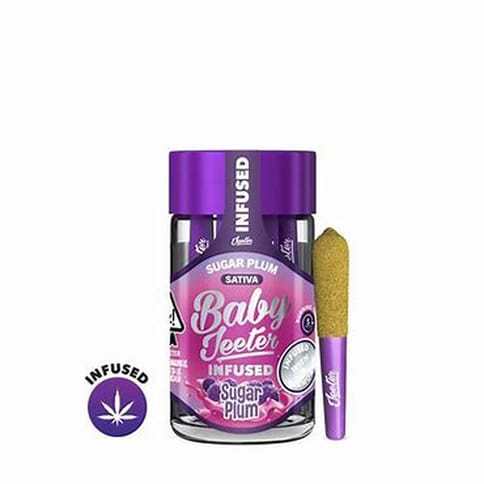 Jeeter | Sugar Plum | Infused Preroll | Sativa | 2.5g | 5pk