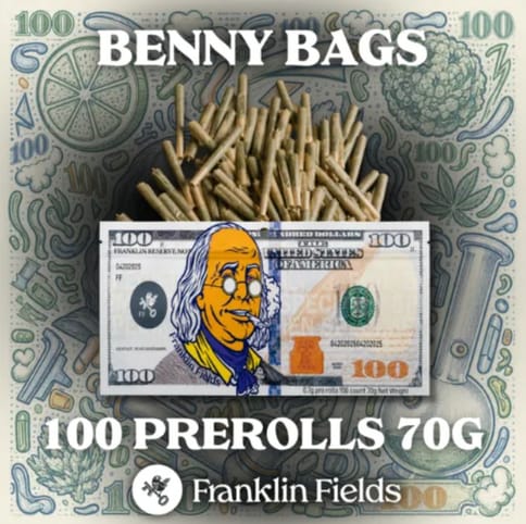 (REC) Franklin Fields 100pk Pre-Roll - Glitter Bomb