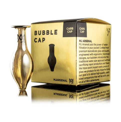 Mj Arsenal | (limited Edition) Gold Bubble Carb Cap