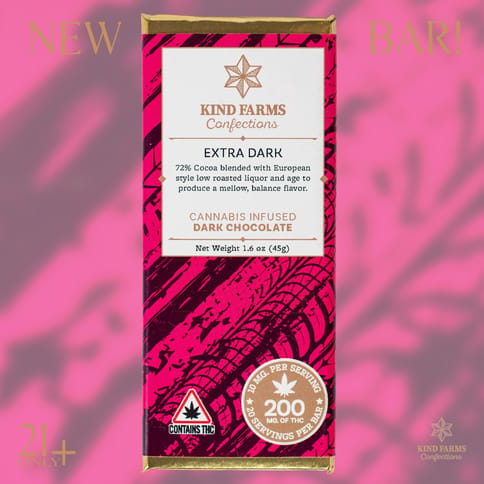 200MG Chocolate Bar | Extra Dark Chocolate