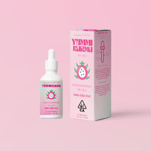 Yummi Karma Dragonfruit 10:10:1 CBG/CBD/THC Tincture