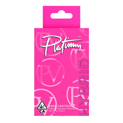 Platinum Vape - Blue Razz - 1g Distillate Cartridge
