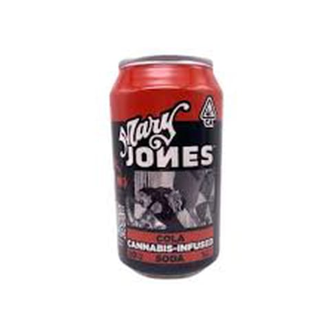 Mary Jones Soda | Cola | 100MG | 12oz Can