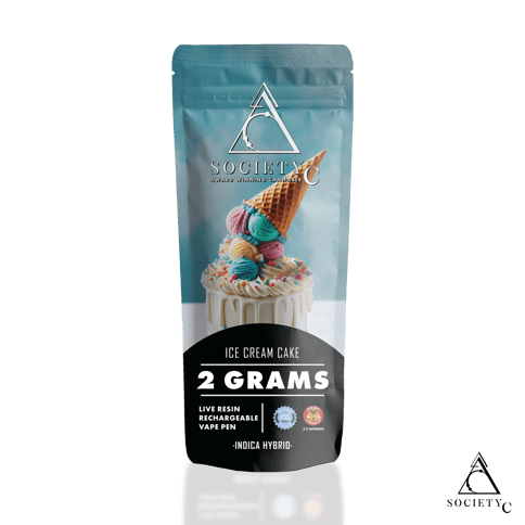Society C - 2g Live Resin Disposable - Ice Cream Cake