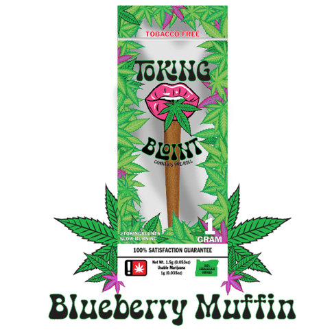 BLOINT | BLUEBERRY MUFFIN | INDICA DOMINANT HYBRID | 1 GRAM