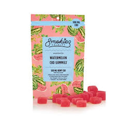 Sweet Watermelon 500mg CBD Gummy (Smokiez)