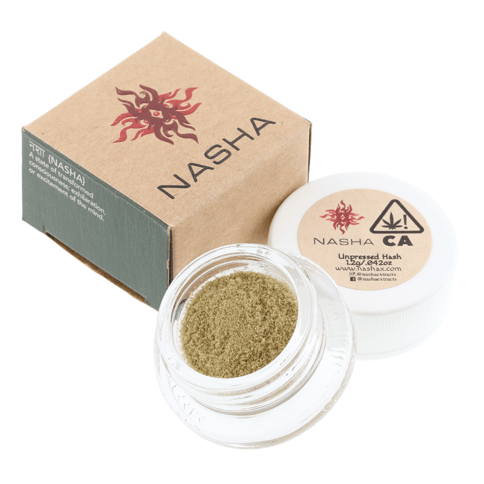 NASHA - ICE WATER HASH BUBBLE - GREEN GOLDEN PAPAYA - 1.2G