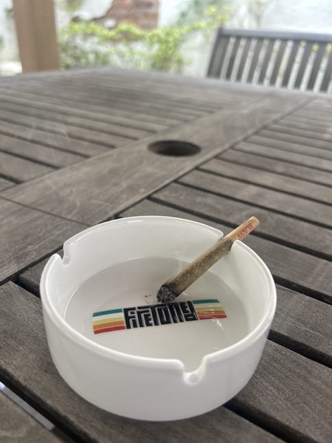 Firetuned | White Ashtray