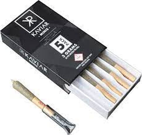 Kaviar Mini Joint 5 Pack | Indica 3g Med