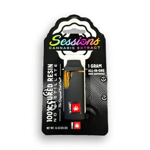 Mint Condition 1G Cured Resin Disposable (Sessions)